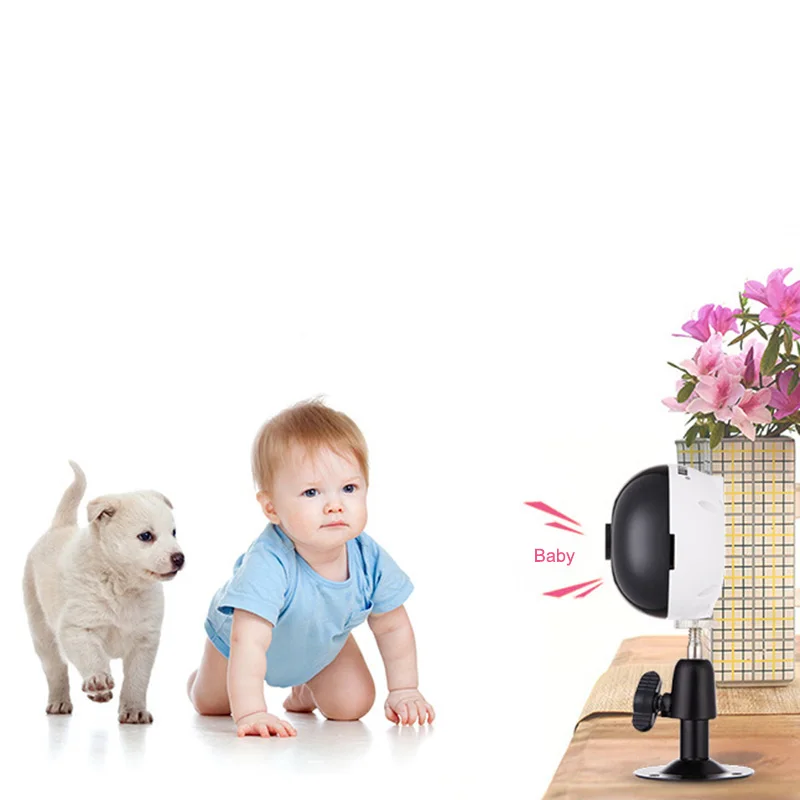 

Wireless HD IP Camera 720P Night Vision Indoor Home Security Cameras for Pet Baby XXM8