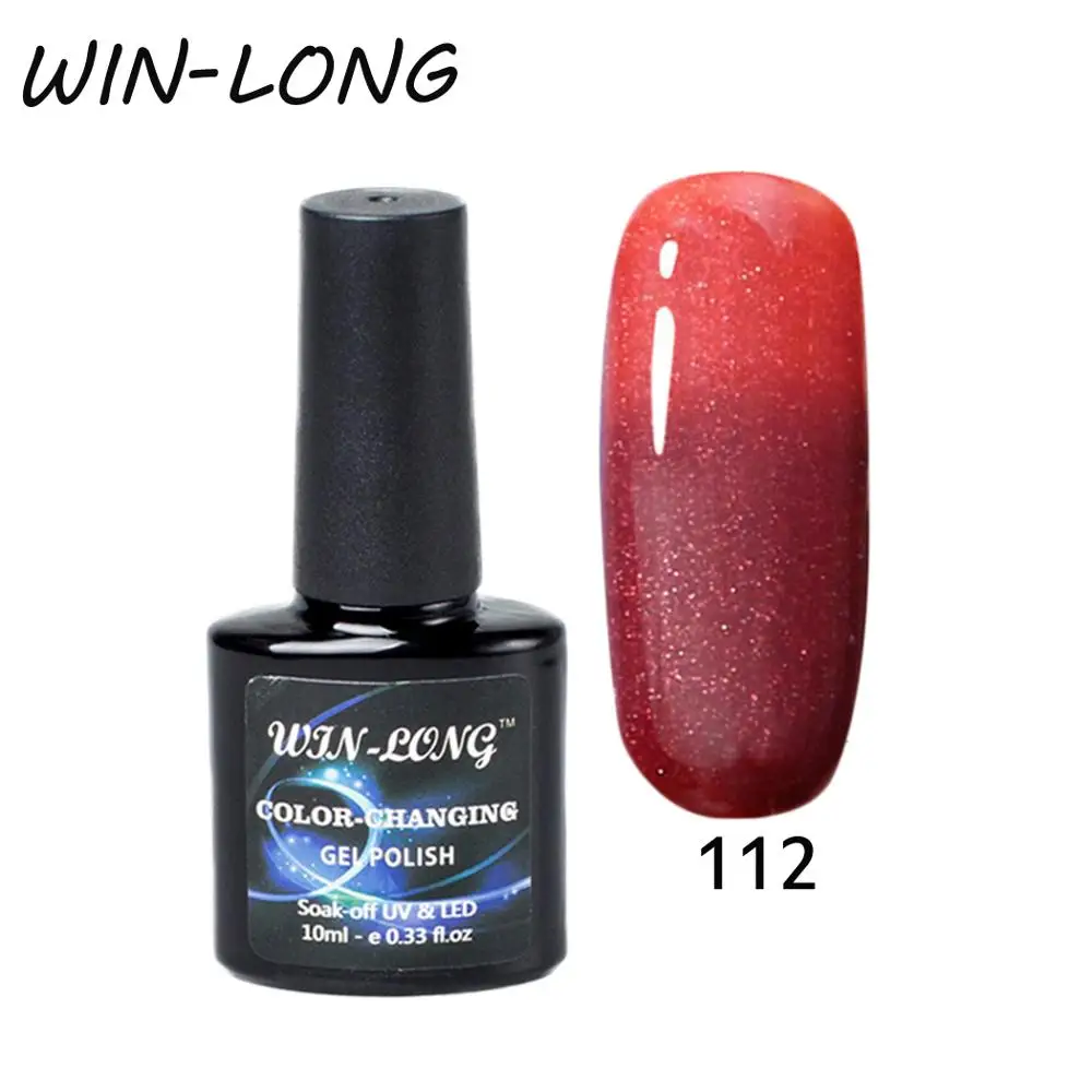 Bluesky Temperature Change Color UV Gel Nail Polish Semi Permanent Lucky 7ml Thermo Gel Varnish Art Led Lamp Nail Polish