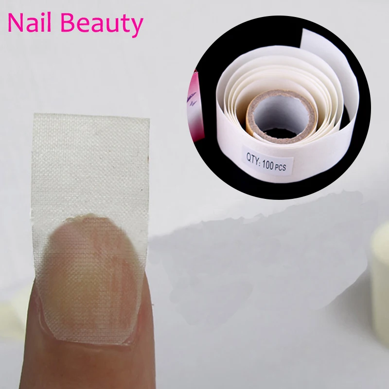 

Nail Stickers Self Stick Repair Fiberglass Silk Wrap Self Adhesive Anti Damage Diy Strong Protect Reinforce Extension Sticker