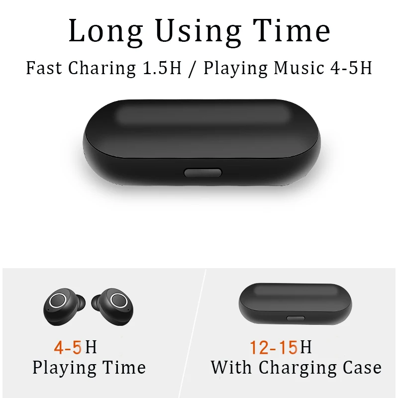 DISOUR TWS Bluetooth 5,0 наушники бинауральные звонки с зарядным устройством мини наушники беспроводные 5,0 стерео гарнитура наушники для IPhone
