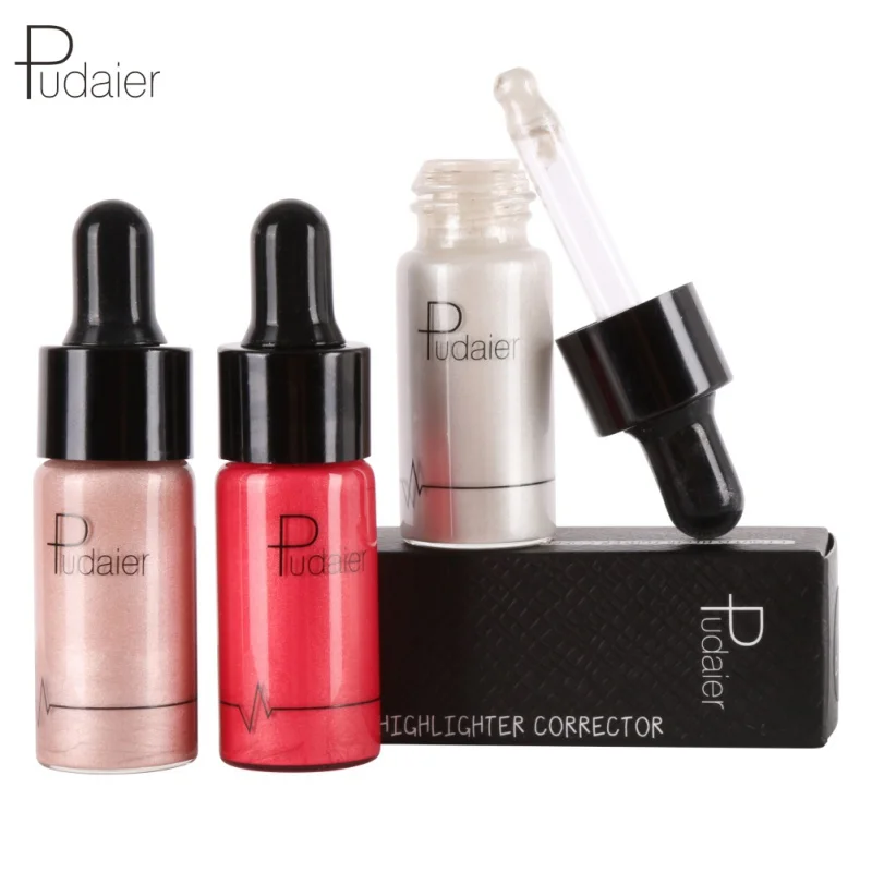 

Hot Sell Women Sexy Beauty Shimmer Liquid Illuminator Highlighter Unicorn Oil Corrector Makeup Cosmetic 12 Colors