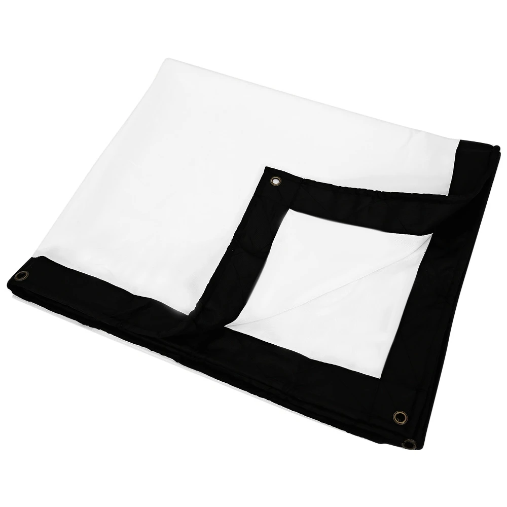 Exquizon 60 inch 169 Portable Projector Screen Plastic Projection Screen Home theater for Unic Projector Excelvan Proyector (4)