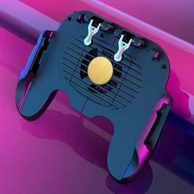 Сотовый кулер для телефона мобильного контроллер PUBG предметы вызвать цель огонь L1 R1 Кнопка для IPhone Android Phone Game с охлаждающим вентилятором