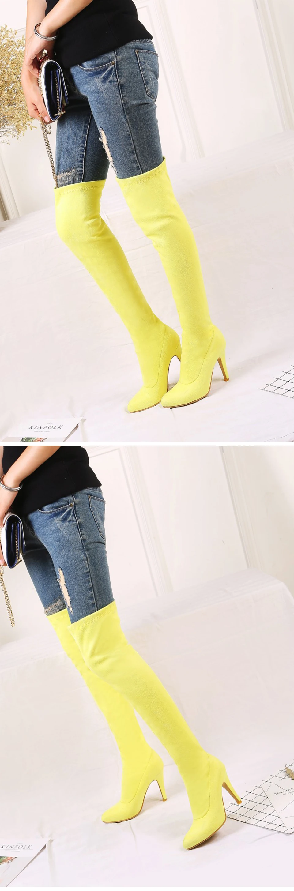 9 high boots
