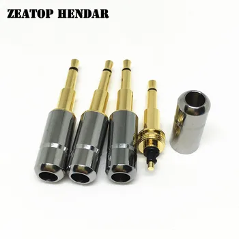 

50Pcs Mini 2.5mm Mono 2 Pole Male Jack Copper 2.5 Audio with Long Shaft Plug DIY Soldering Connector