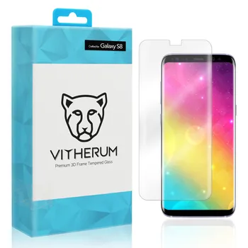 

AQUA - Premium 3D Curved Full Transparent Tempered Glass (UV Fixation) for Galaxys S8 -