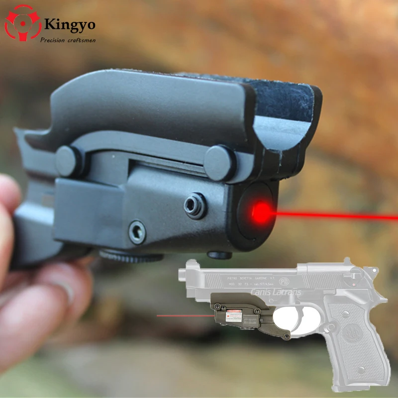 Красный лазерный прицел устройство для M92 с боковыми канавками Beretta модель 92 96