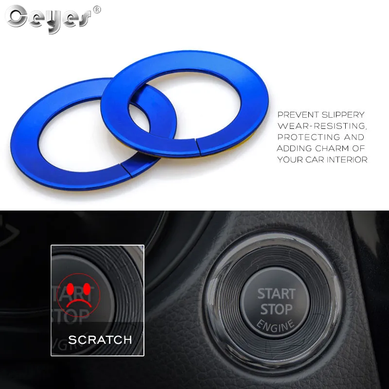 Start Engine Button Ring for NISSAN (23)