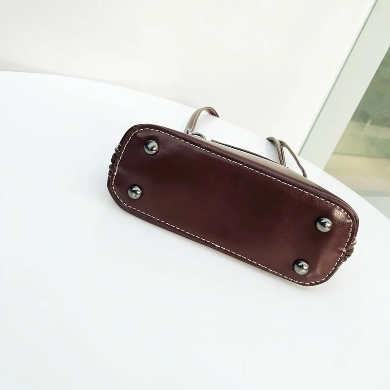 Nouveau Chat Shell Sac Femmes Messenger Sacs Petit Sacs A Bandouliere Vintage Huile Cire Pu Sacs A Main En Cuir Printemps Double Zipper Sac Dames Aliexpress Baggages Et Sacs