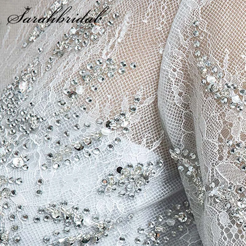 Sweety Sky Blue Evening Dress Long New Arrivals A-line Floor Length Half Illusion Sleeve Beaded Lace Up Party Prom Gown CC3130 Sweety Sky Blue Evening Dress Long New Arrivals A-line Floor Length Half Illusion Sleeve Beaded Lace Up Party Prom Gown CC3130