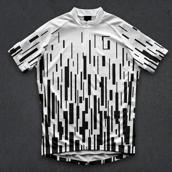 

18 Men Short Sleeved White Cycling Jerseys Maillot Ciclismo MTB/Road Bike Clothing Bicycle Clothes Sportswear Tight Quick-drying