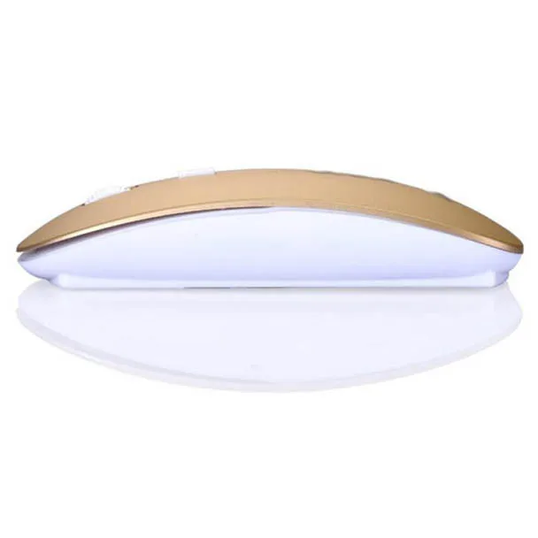 Beautyss игровая оптическая мышь 2 4G беспроводная модная ультратонкая компьютерная с