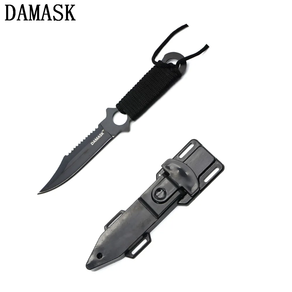 Damask Brand One Knife Sheath + 1 Piece Non Slip Handle Kitchen Knives