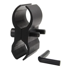 Тактический фонарь с зажимом, зажимом, креплением для телескопа, охотничьего ружья, фонарика, лазерного прицела, держатель 2-0017