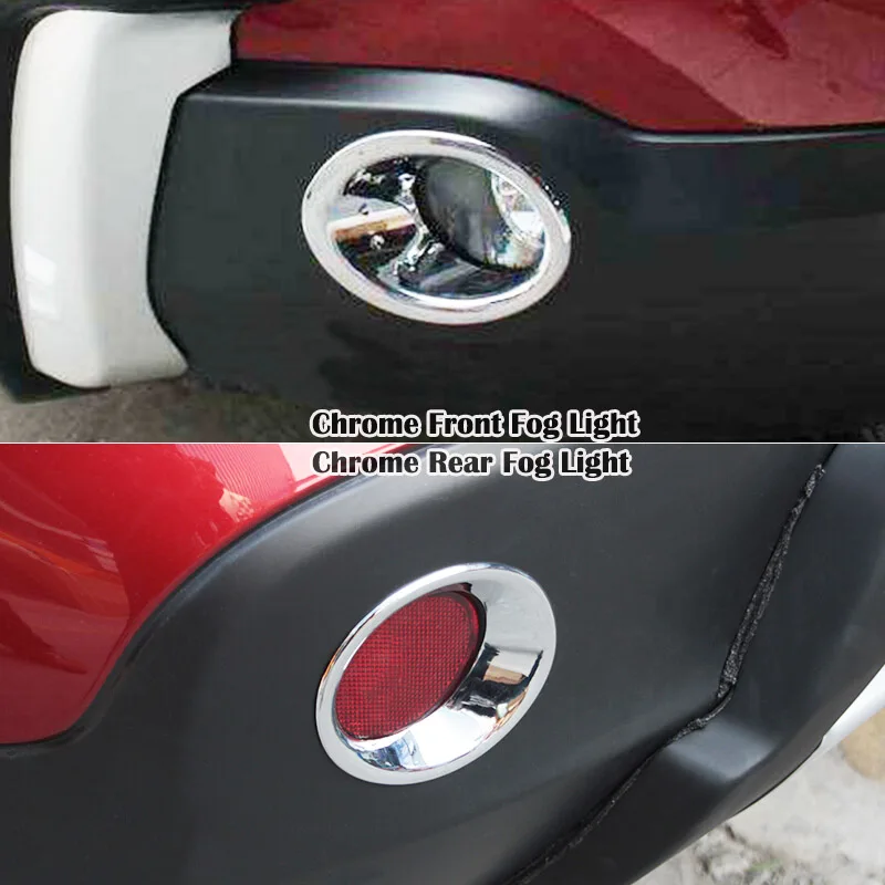 Для Nissan Qashqai / Dualis J10 2007 2008 2009 хромированный передний задний противотуманный