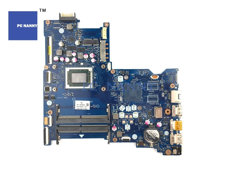 Материнская плата PCNANNY 854957-601 854957-001 LA-D713P для HP 15-B 15-BA A10-9600P CPU DDR3 ноутбука |
