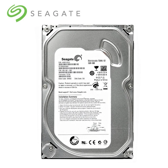 LS Seagate-Disque dur interne pour ordinateur portable, 320 Go