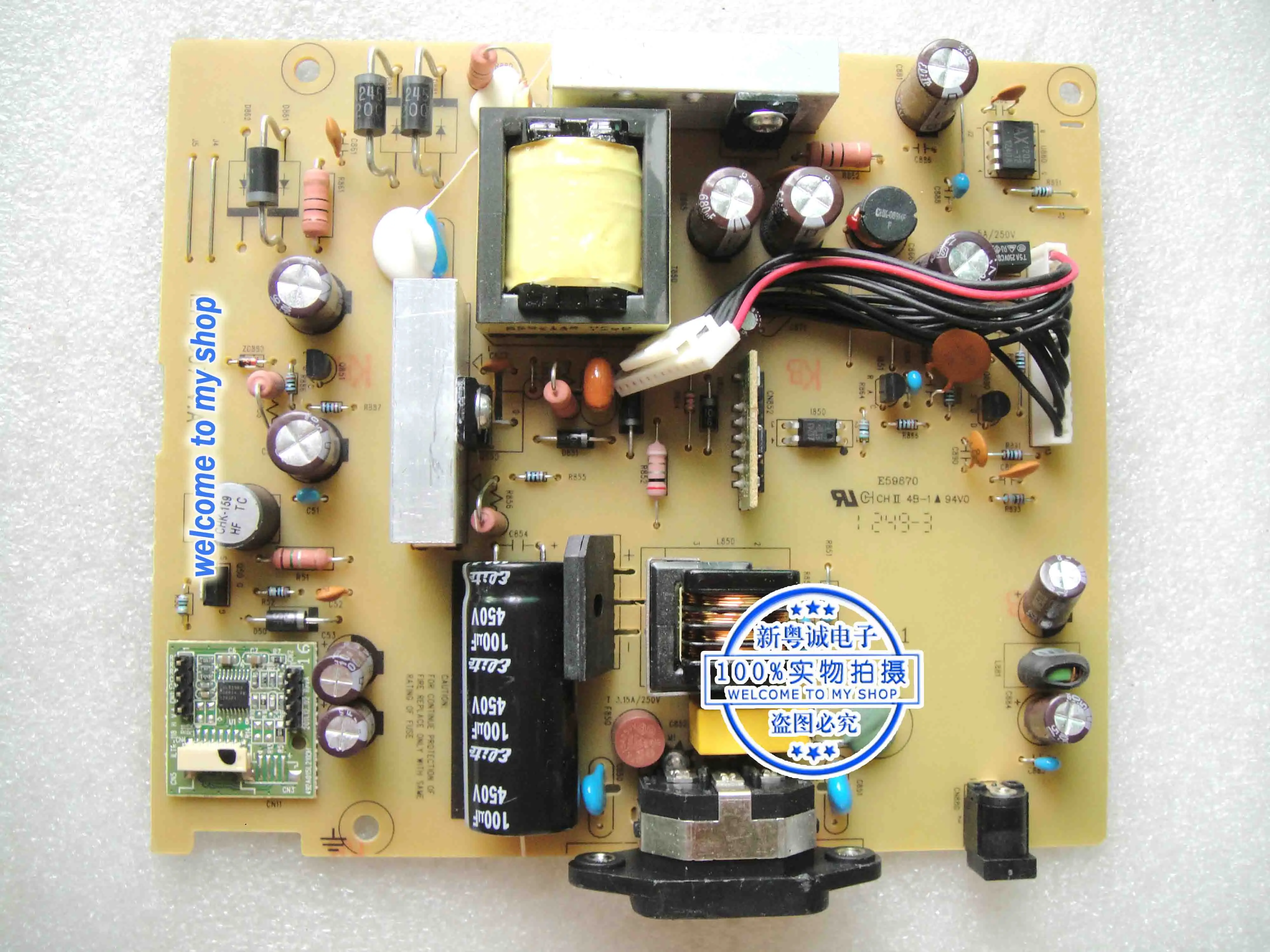 Плата питания P2212Hf Высоковольтная плата E59670 ILPI 307 491A010F1400H|board|board board |