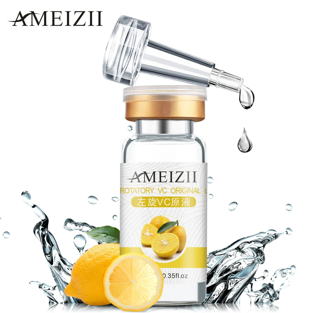 

AMEIZII Vitamin C Whitening Serum Hyaluronic Acid Face Cream Moisturizing Remover Skin Care Whitening Brighten Anti-Aging Serum