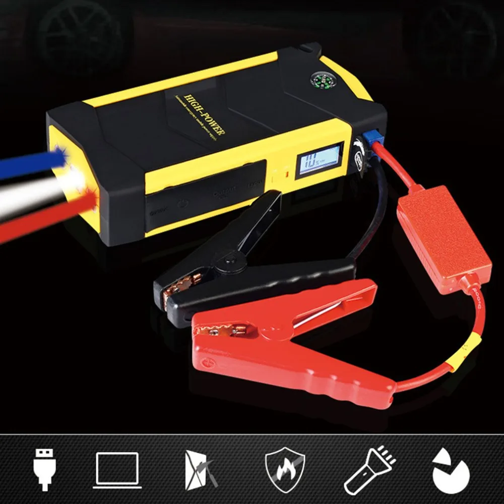 Super Power Car Jump Starter Power Bank 600A Portable Car Battery Booster Charger 12V Starting Device Petrol Car Starter Super Power Car Jump Starter Power Bank 600A Portable Car Battery Booster Charger 12V Starting Device Petrol Car Starter