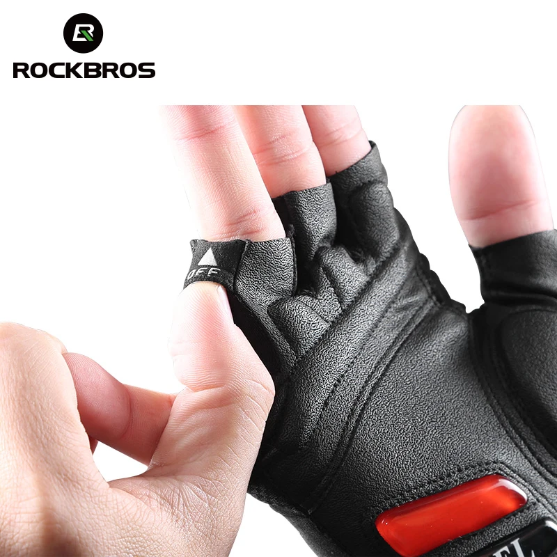 Cycling Gel Half Finger Short Gloves Shockproof Breathable MTB Bike Gloves