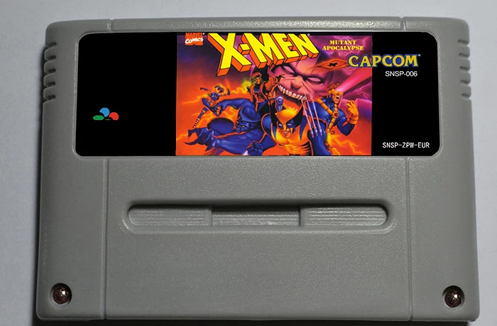 X Men Mutant Apocalypse Action Game Cartridge EUR Version