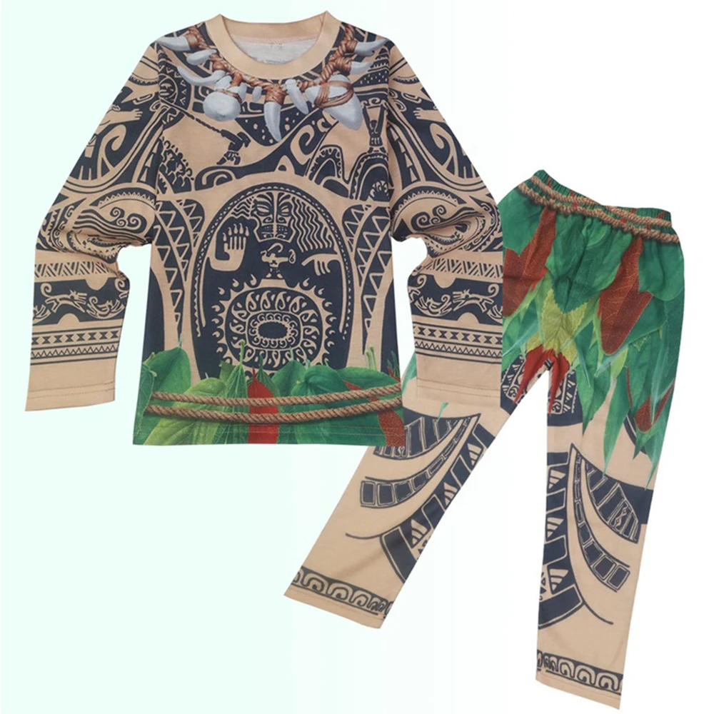 long sleeve moana costume