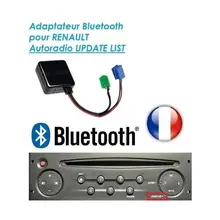 Кабель AUX вспомогательный Bluetooth Автомагнитола RENAULT список обновлений clio scenic trafc Skyexpert