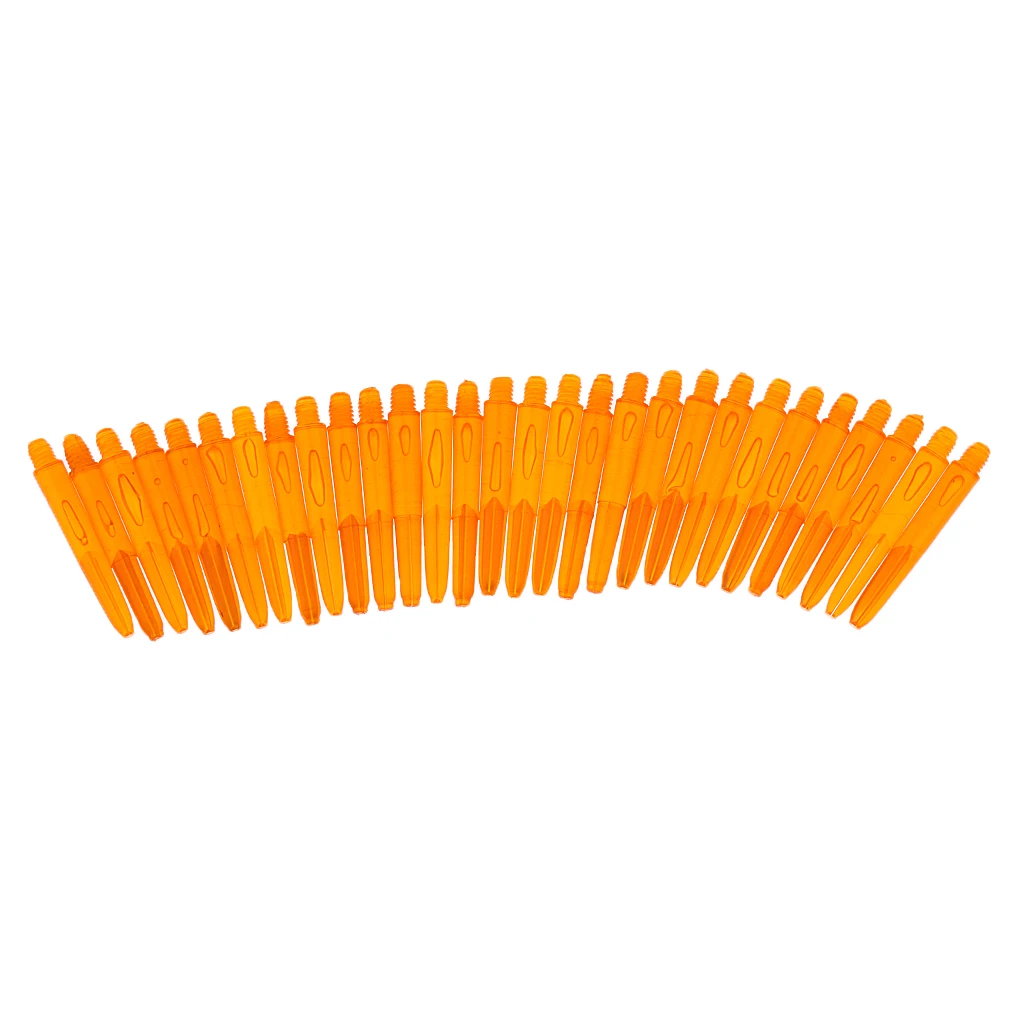 30 Pcs 35mm 2BA Thread Plastic Nylon Soft Tip Darts Stems Shafts Aluminum Dart Shafts Entertainment Accessories
