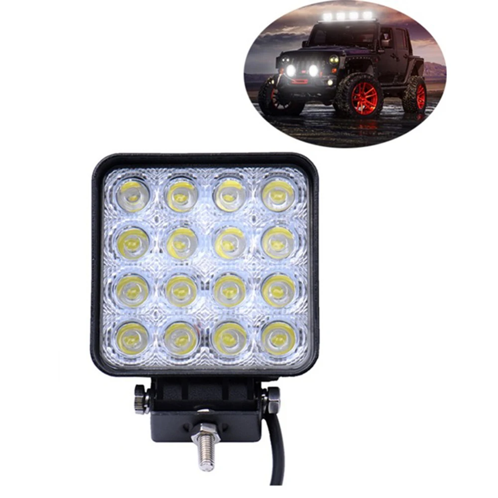 3pcs 48W LED Work Light for Indicators Motorcycle Driving Offroad Boat font b Car b font