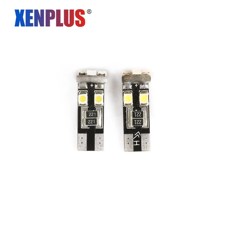 Xenplus 4 шт. T10 8 SMD 3528 LED Canbus No OBC Error 194 168 W5W 8SMD подсветка для интерьера лампы белого