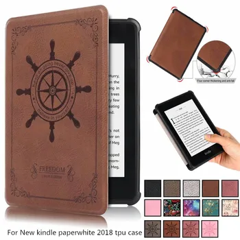 

Slim Cover Case for Amazon Kindle Paperwhite 4 Case for Kindle Paperwhite 2018 6 inch case kindle 10th generation tpu case + pen
