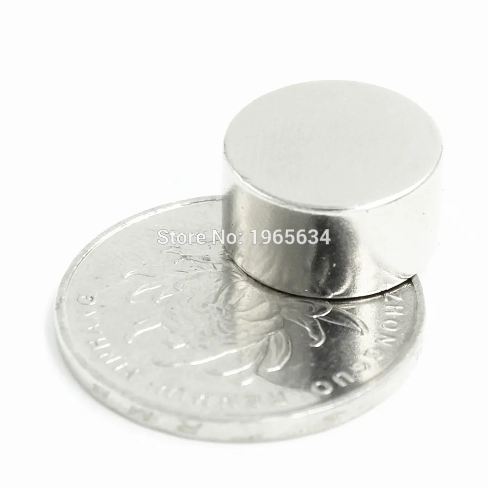 

100pcs Neodymium N35 Dia15mm X 8mm Strong Magnets Tiny Disc NdFeB Rare Earth For Crafts Models Fridge Sticking Free Shipping