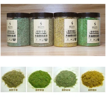 

Architectural Model Making Materials Field Grass Powder Flock for Grassland Layout 450ml/can