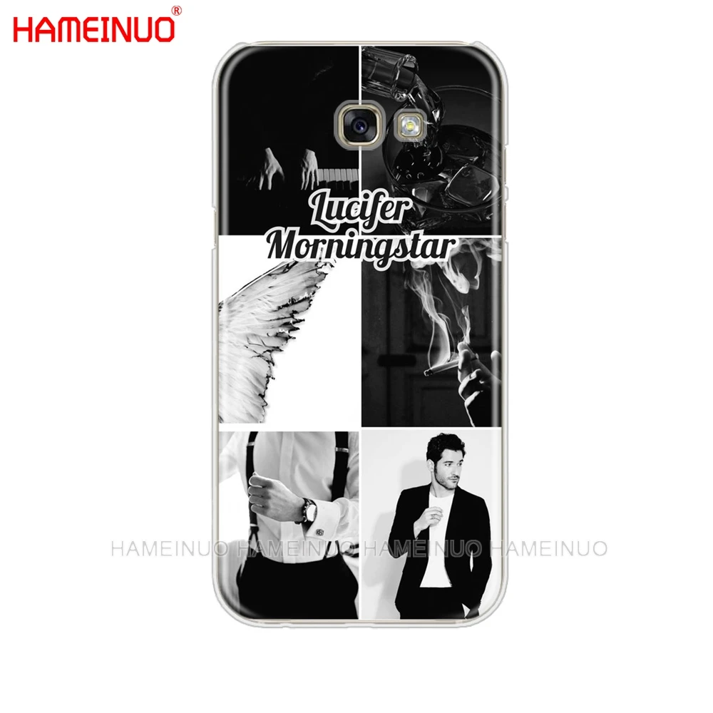 HAMEINUO lucifer Чехол для мобильного телефона ТВ шоу Samsung Galaxy A3 A310 A5 A510 A7 A8 A9 2016 2017
