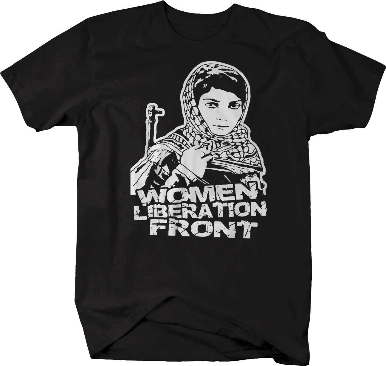 

Women Liberation Front Armed Equal Rights Tshirt Casual Cotton O-Neck Tees