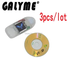 3 шт./лот Лидер продаж для Sega Dreamcast DC игры адаптер SD Card конвертер чтения с индикатором CD SD карты игровая консоль