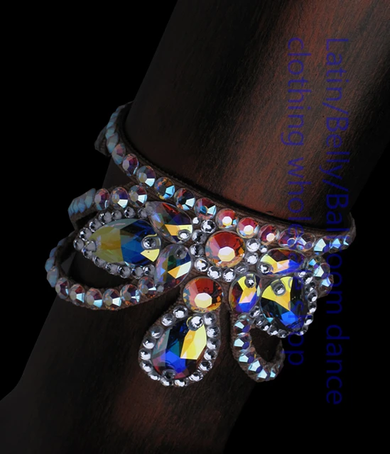 2016 New arrival Latin dance accessories senior stones Bracelets for
