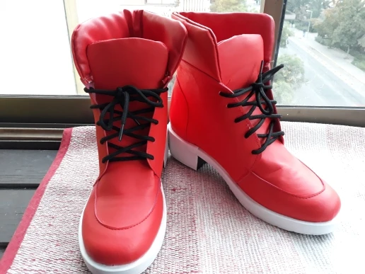 Boku No Hero Academia Shoes Izuku Midoriya Cosplay Costume Shoes My Hero Academia Red Boots Boku No Hero Academia Shoes Izuku Midoriya Cosplay Costume Shoes My Hero Academia Red Boots