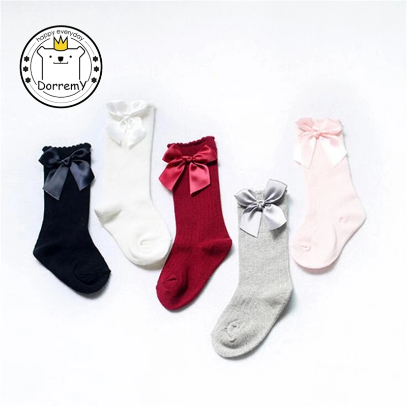 Buy Baby newborn girls beautiful cutton Socks bow
