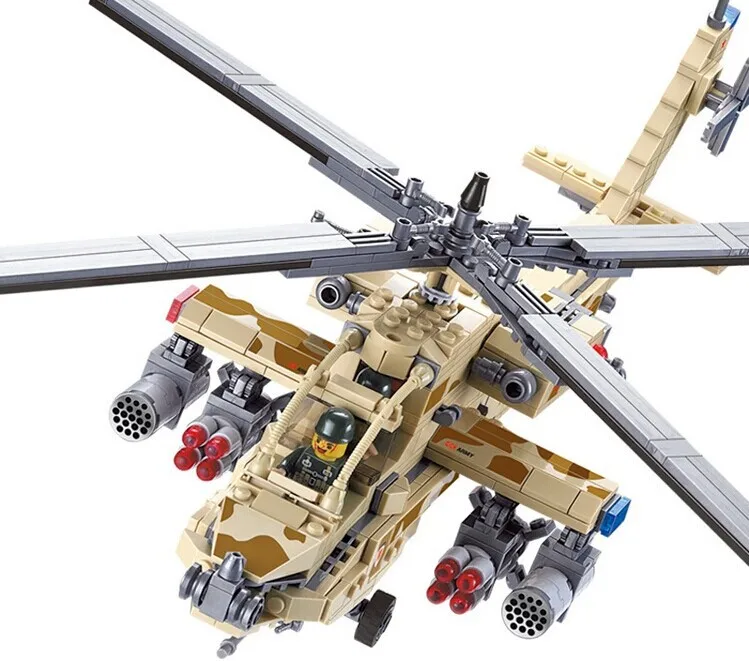 lego helicoptero de guerra