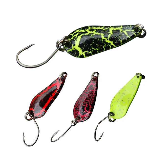 Buy 1PCS 3cm 3.5g Metal Spinner Spoon Fishing Lure