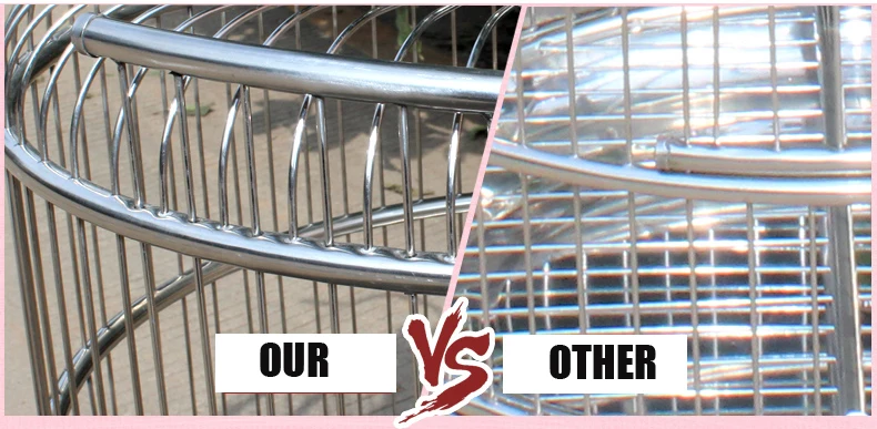 Bird Nest Bird Cage Stainless Steel (5)