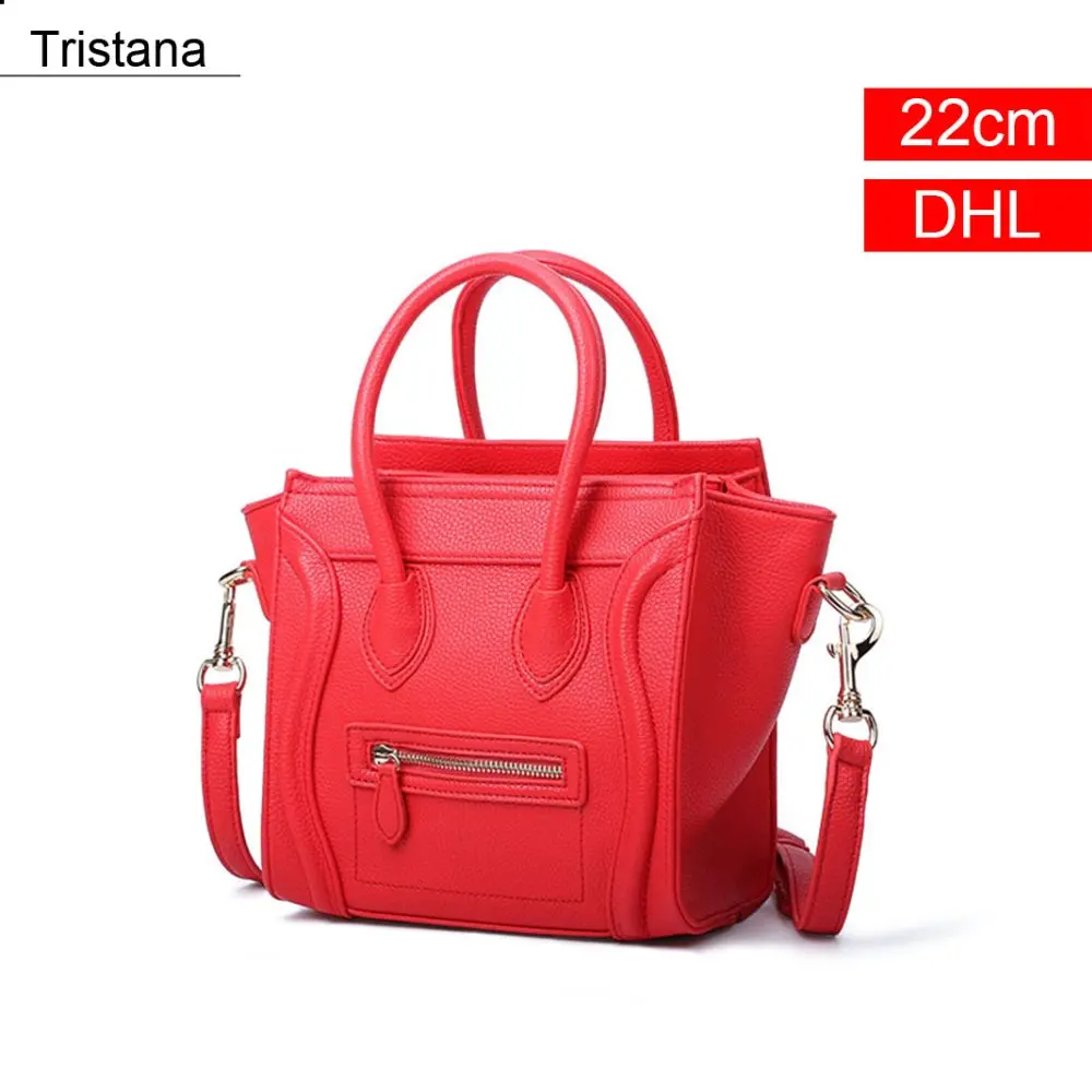

Tristana Red Color Brand Flap PU Bag Women Handbags & Crossbody bags DHL