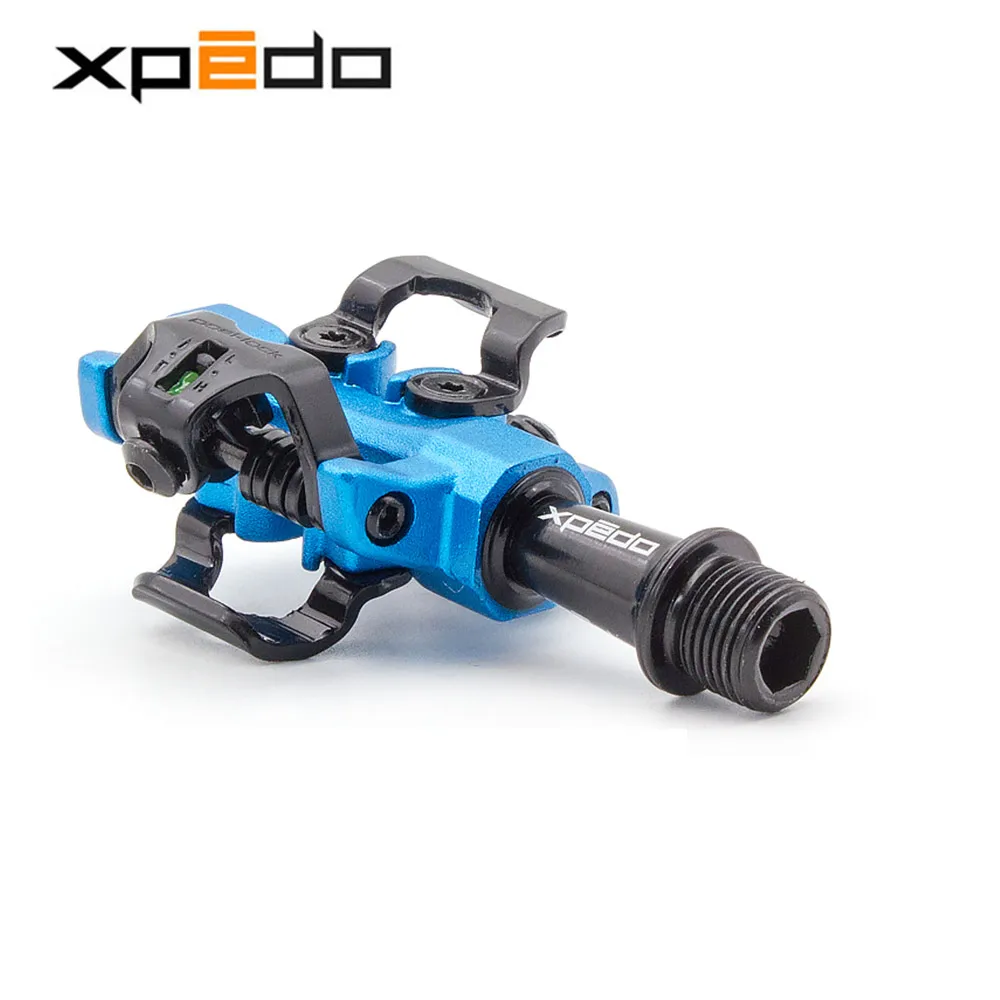 

Wellgo Xpedo XMF10AC mtb Bicycle high quality pedals fully enclosed 3 bearing professional racing MTB Lock pedal ultralight 9/16