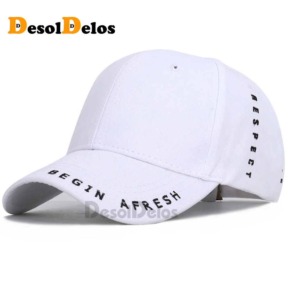 

2019 High Quality Letter Embroidered Baseball cap Simple Casual Hat Summer Spring Man Woman Trend Black Adjustable Snapback Bone
