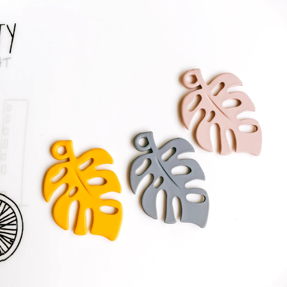 6 шт. серьги подвески в форме листьев|supplies for jewelry|earring accessoriesfor jewelry |