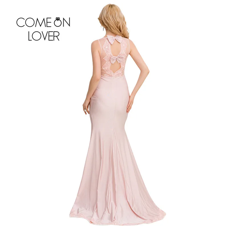 Comeonlover Vestidos Largos De Verano роскошное женское сексуальное платье черного цвета с рыбим