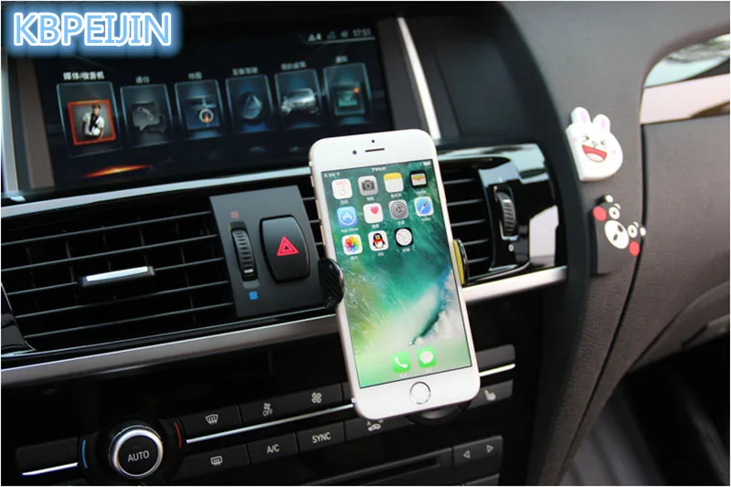 Car Phone Holder Air Vent 360 Degree Mount Stand for Toyota corolla rav4 Yaris prius hilux avensis verso accessories | Автомобили и