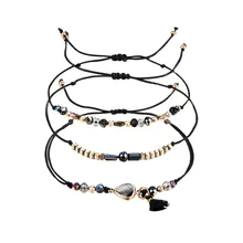 Стильный браслет женский Boho винтажный многослойный Bileklik Отрегулируйте браслеты Pulseira женские ювелирные изделия Pulseras пара браслет L0502